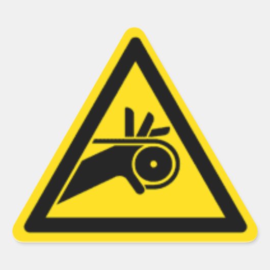 Gordel-/kettingwaarschuwing Sticker (Voorkant)