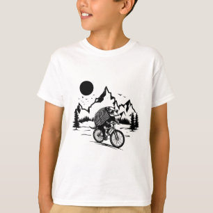 Gordeldier Fietst Fiets Vintage Mountainbiken A T-shirt