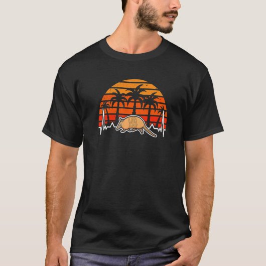 Gordeldier Hartslag Retro   T-shirt (Voorkant)