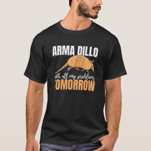 Gordeldier Opossum Reuzen Gordeldier Eigenaar Nat T-shirt