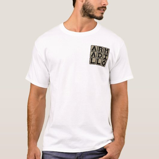 Gordeldier, Placenta-zoogdier T-shirt (Voorkant)