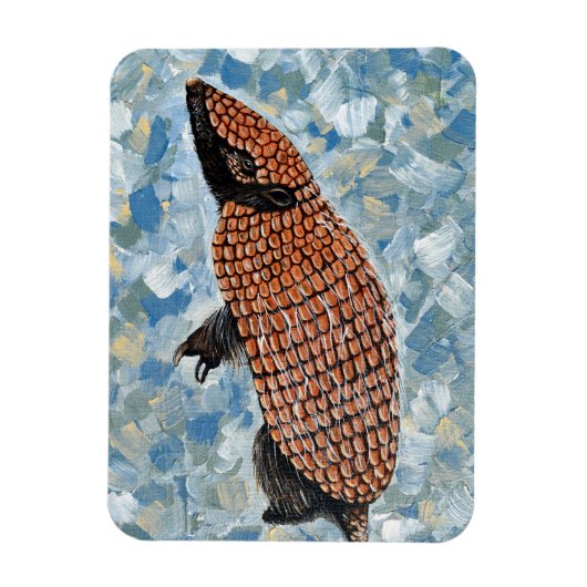 Gordeldier Schilderij Magneet (Verticaal)