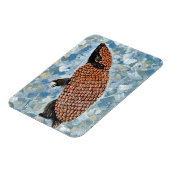 Gordeldier Schilderij Magneet (Linkerzijde)
