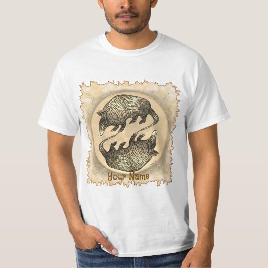 Gordeldier Yin Yang T-shirt (Voorkant)