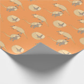 Gordeldieren Cadeaupapier (Hoek)