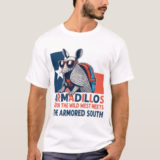 gordeldieren - Texas armadillos T-shirt