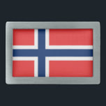 Gordelgesp met vlag van Noorwegen Gesp<br><div class="desc">Voeg een vleugje Norwegian Pride toe aan uw accessoire-collectie met onze exclusieve riemgesp met de Noorse vlag! Deze gesp is gemaakt met nauwgezette aandacht voor detail en is meer dan alleen een functioneel item; het is een viering van het rijke erfgoed en de culturele trots van Noorwegen. Het opvallende ontwerp...</div>