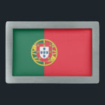 Gordelgesp met vlag van Portugal Gesp<br><div class="desc">Elegante riemgesp met vlag van Portugal. Dit product is aanpasbaar.</div>