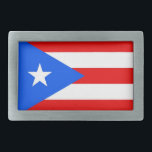 Gordelgesp met vlag van Puerto Rico State Gesp<br><div class="desc">Laat uw stijl zien met een vleugje Puerto Ricaanse trots met onze exclusieve gesp met de vlag van Puerto Rico! Ontworpen om een gedurfde mode statement te maken, is deze riemgesp meer dan alleen een accessoire; het is een viering van het Puerto Ricaanse erfgoed en culturele trots. Het levendige ontwerp...</div>