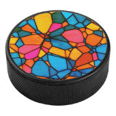 gordelglas hockey puck (3/4)