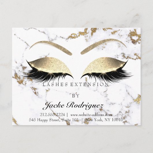 gordeloog met verlengingsinstructies voor nazorg briefkaart (Voorkant)