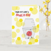 Gordelroos Krijg Goed Gevangen Bug In Medicijnbeke Kaart (Gele Bloem)