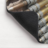 Gordels van 50-kalibermunitie muismat (Hoek)