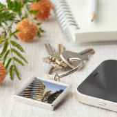 Gordels van 50-kalibermunitie sleutelhanger (Zijkant)