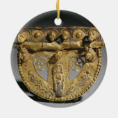 Gordelsluiting met gegranuleerde decoratie, Orient Keramisch Ornament (Achterkant)