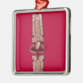 Gordelsluiting, van het kerkhof metalen ornament (Links)