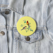 Gordelzangers, ronde button 7,6 cm (In situ)