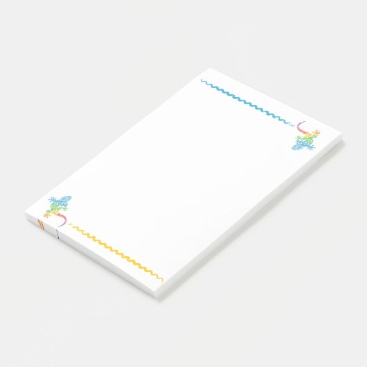 Gordie de gekko Post-It Notes (Schuin)