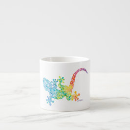 Gordie de kop van de Espresso van de Gekko