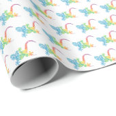 Gordie het verpakkende document van de Gekko door Cadeaupapier (Rol Hoek)