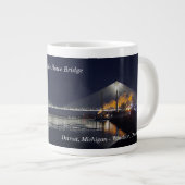 Gordie Howe Bridge Jumbo mok (Voorkant rechts)