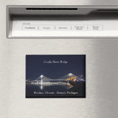 Gordie Howe-brugmagneet Magneet (Insitu (Vaatwasser))