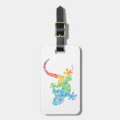 Gordie the Gecko Bagagelabel (Voorkant verticaal)