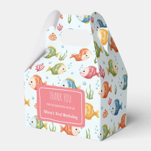 Gordijn Bedankdoosjes (Voorkant Zijde)