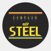 Gordijn van Staal Stickers (Voorkant)