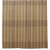 Gordijn voor donker en taupe druk (Voorkant)