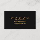 Gordijnbehandeling Seamstress Classy Fabric Textil Visitekaartje (Achterkant)