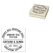 Gordijnen en strengen Rubberstempel (Gestempeld)