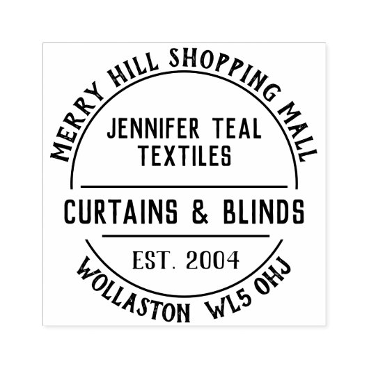 Gordijnen en strengen Rubberstempel (Afrduk)