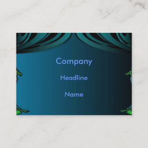 Gordijnprofielkaart Visitekaartje