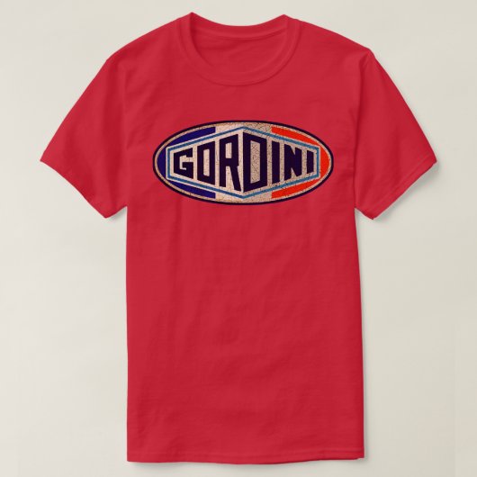  Gordini Frankrijk T-shirt (Design voorkant)