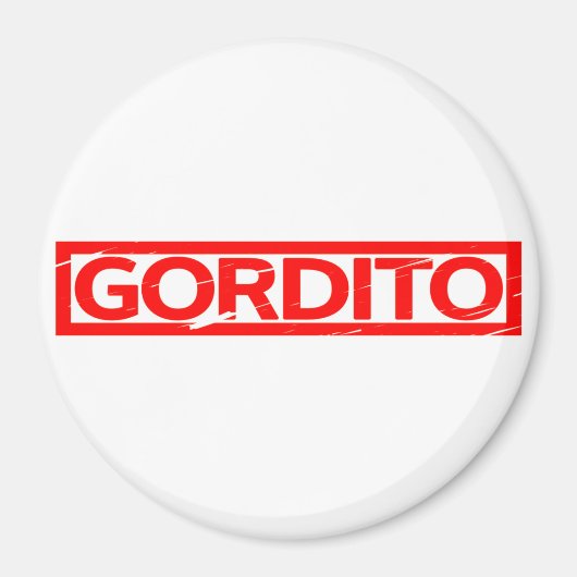 Gordito Stamp Magneet (Voorkant)
