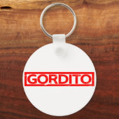 Gordito Stamp Sleutelhanger (Achterkant)