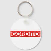Gordito Stamp Sleutelhanger (Achterkant)