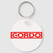 Gordo Stamp Sleutelhanger (Achterkant)