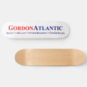 Gordon Atlantic Trans-Atlantic Logo Skateboard (Horizontaal)