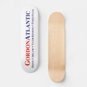 Gordon Atlantic Trans-Atlantic Logo Skateboard (Voorkant)