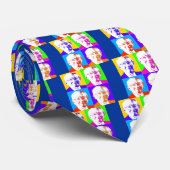 Gordon B. Hinkley Pop Art Stropdas (Opgerold)