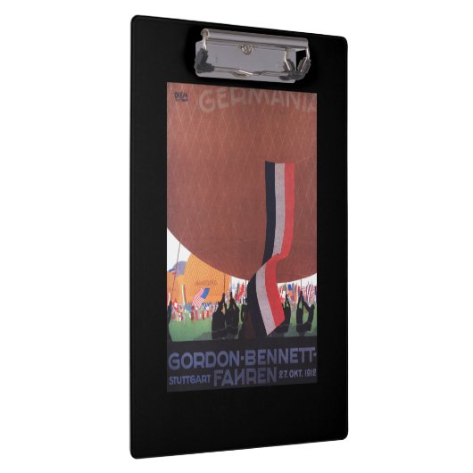 Gordon Bennett Hot-Air Ballonras Klembord (Rechts)