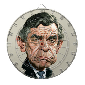 Gordon Brown Dartboard Dartbord