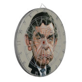 Gordon Brown Dartboard Dartbord (Voorkant Links)