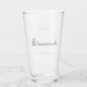 Gordon C. Leitch glass Glas (Achterkant)
