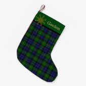 Gordon Clan Aangepaste kerststop Kleine Kerstsok (Voorkant (Hangend))