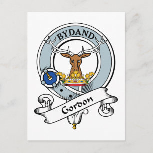 Gordon Clan Badge Briefkaart