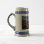 Gordon Clan-badge & hert Persoonlijk Bierpul (Links)