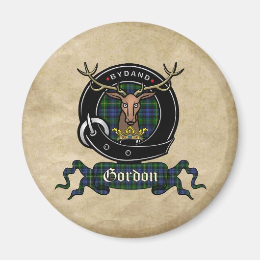 Gordon Clan Badge Magnet (Voorkant)
